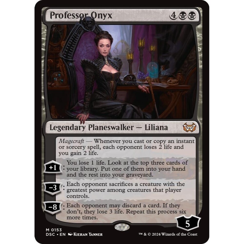 Professor Onyx | DSC | 153 | NM/Mythic | 080-MTG-A